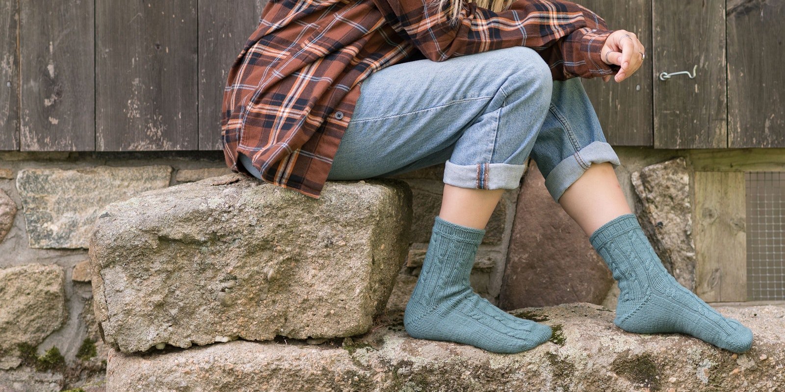 Best Foot Forward: Knit the Pilaster Socks Primary Image