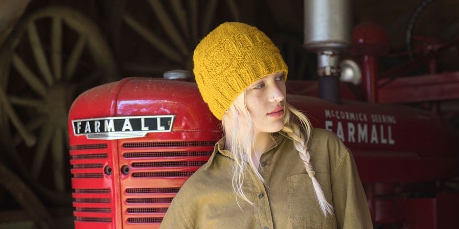 Knit a Bright & Bouncy Montadale Beanie Image
