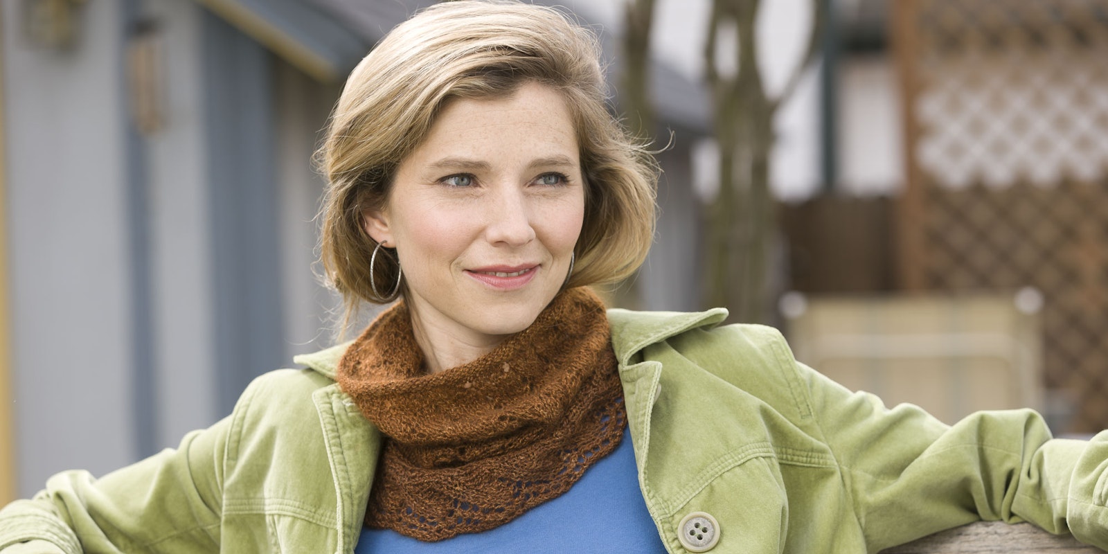 Knit a Lacy Copper Cowl Primary Image