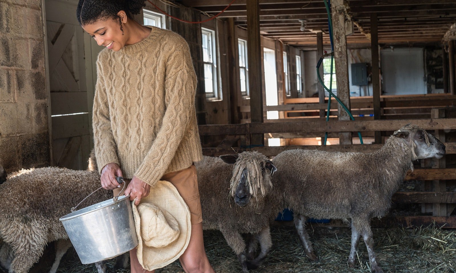 On Location: A Model and a Donkey Walk into a Barn Primary Image
