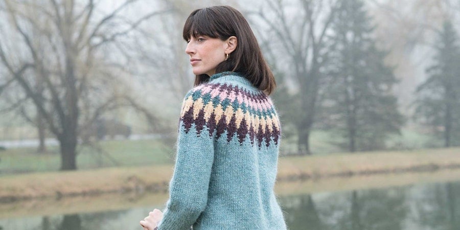 Choosing Colors for an Icelandic Lopi Sweater Image