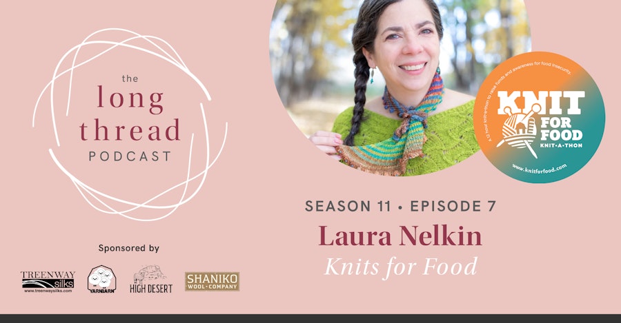 Long Thread Podcast: Laura Nelkin Knits for Food Image