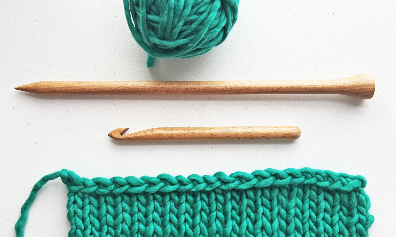 Needle in One Hand, Hook in the Other: Two Crochet Bind-Offs Primary Image