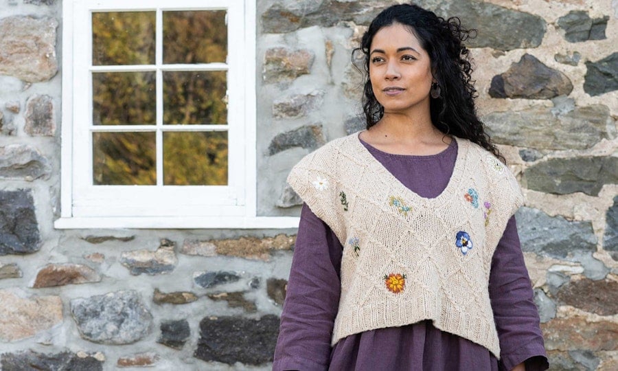 Embroidery Tips: Plant a Wooly Garden on Your Favorite Knits Image