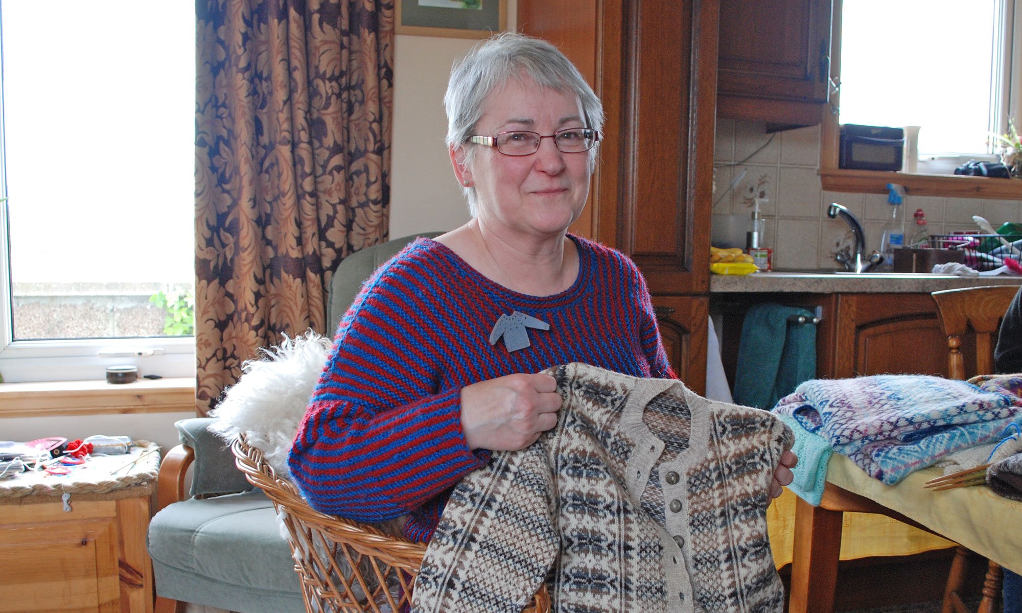 The Afterthought Neckline: How My Mother Reshaped Her Knitting