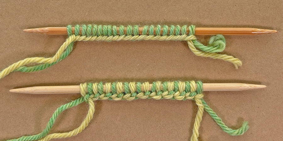 A Better Cast-On for Stretchy Edges: The Alternating Long-Tail Cast-On Image