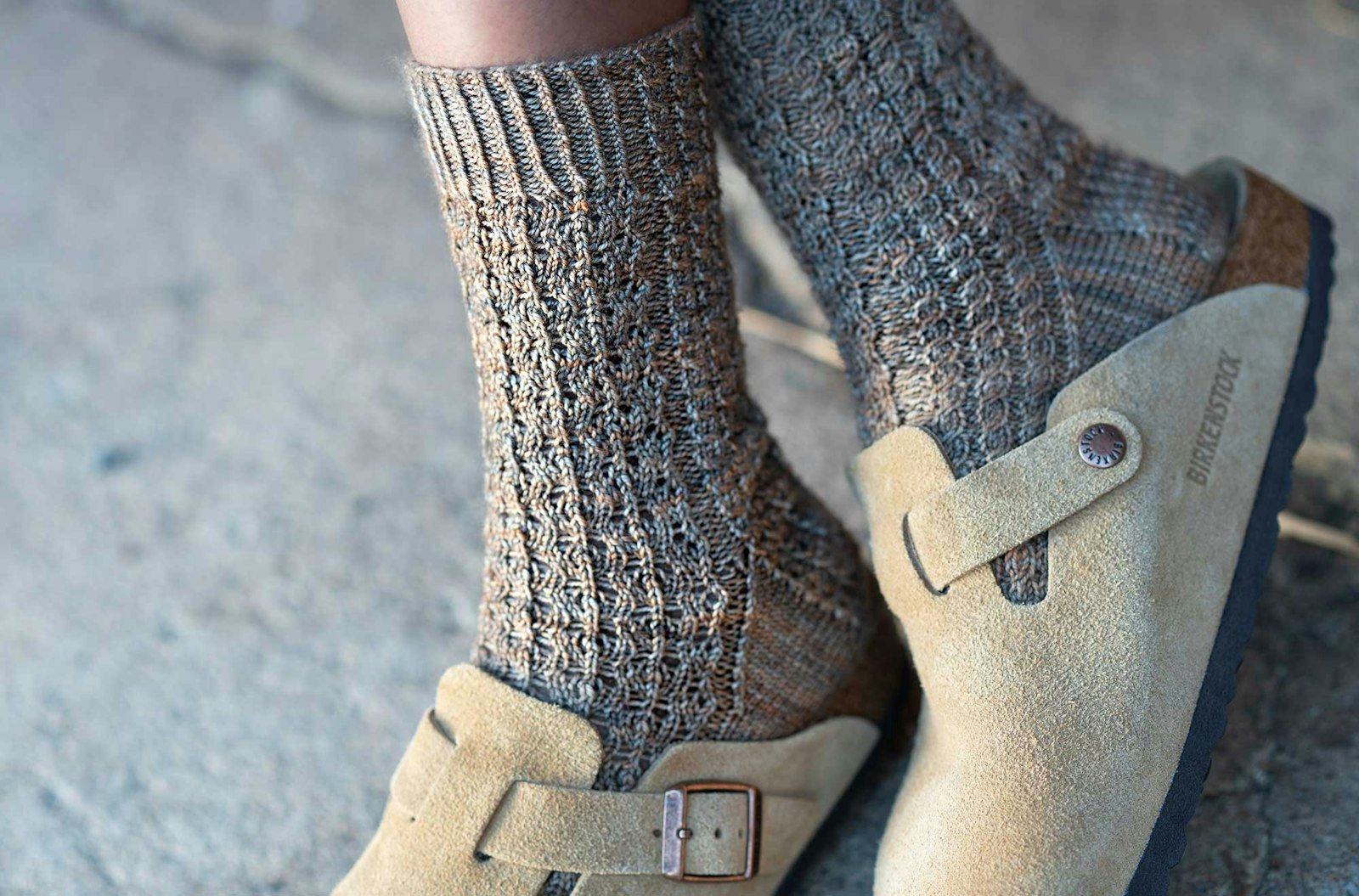 Two Sock Patterns, Two Heels to Try Primary Image