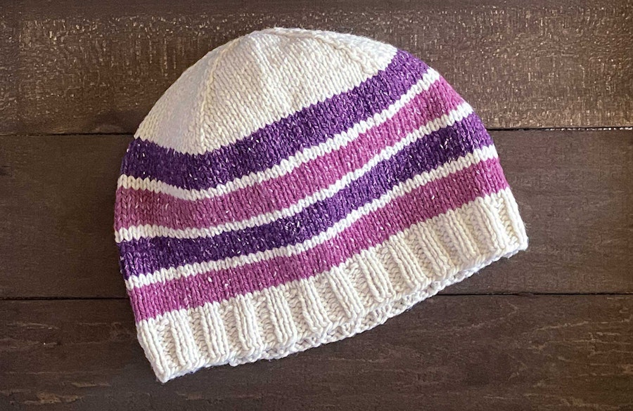 Wanderlust Beanie: Recipe for a Great Stash-Buster Project Image