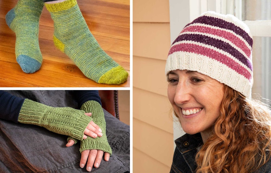 Wanderlust eBook: Knit Socks, Mitts, and Hats for Anyone with Any Yarn Image