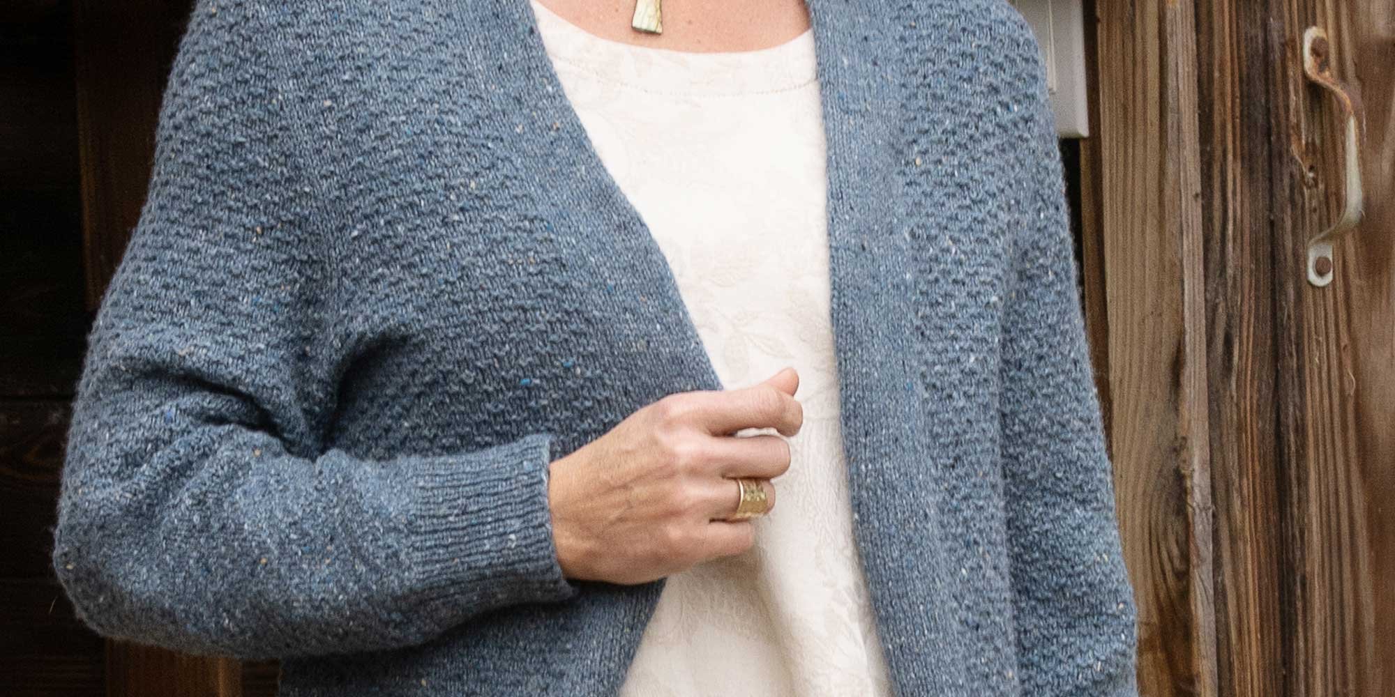 Sizing an Open-Front Cardigan: What the Pattern Really Means Image