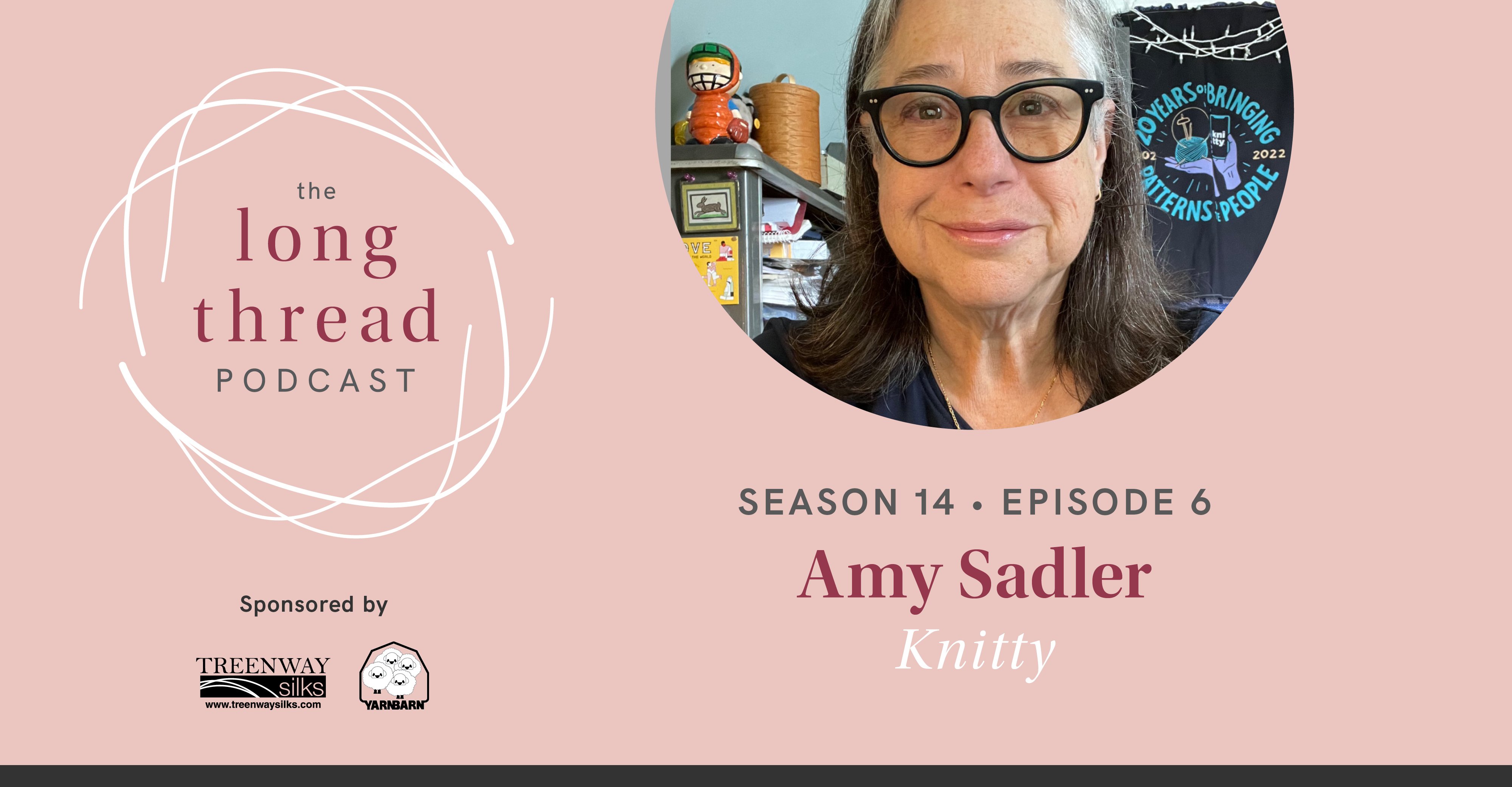 Long Thread Podcast: Amy Sadler, Knitty Image