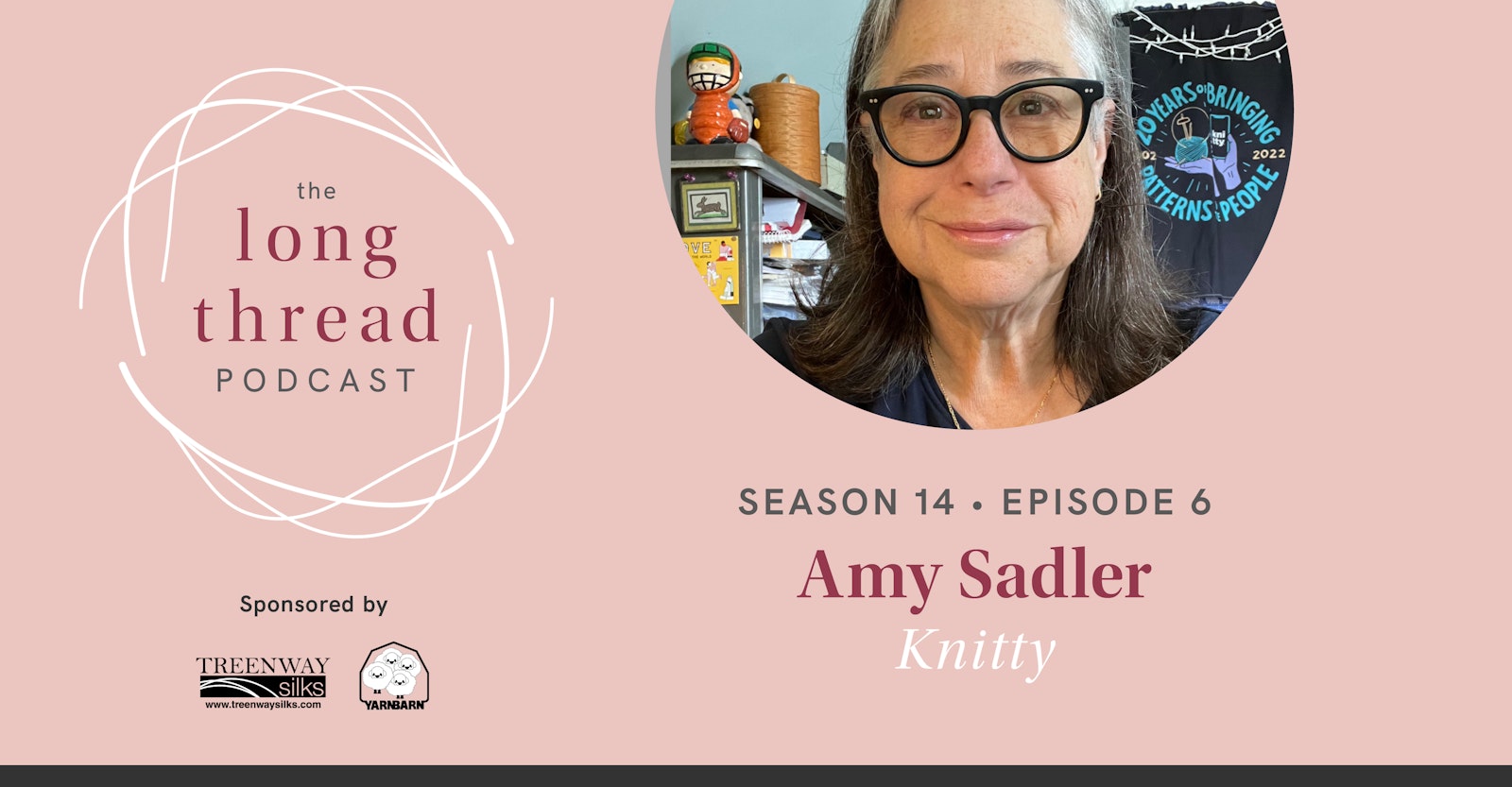 Long Thread Podcast: Amy Sadler, Knitty Primary Image