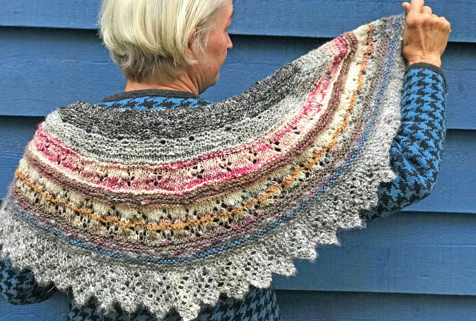 Design Your Own Crescent Shawl With This Simple Recipe Primary Image