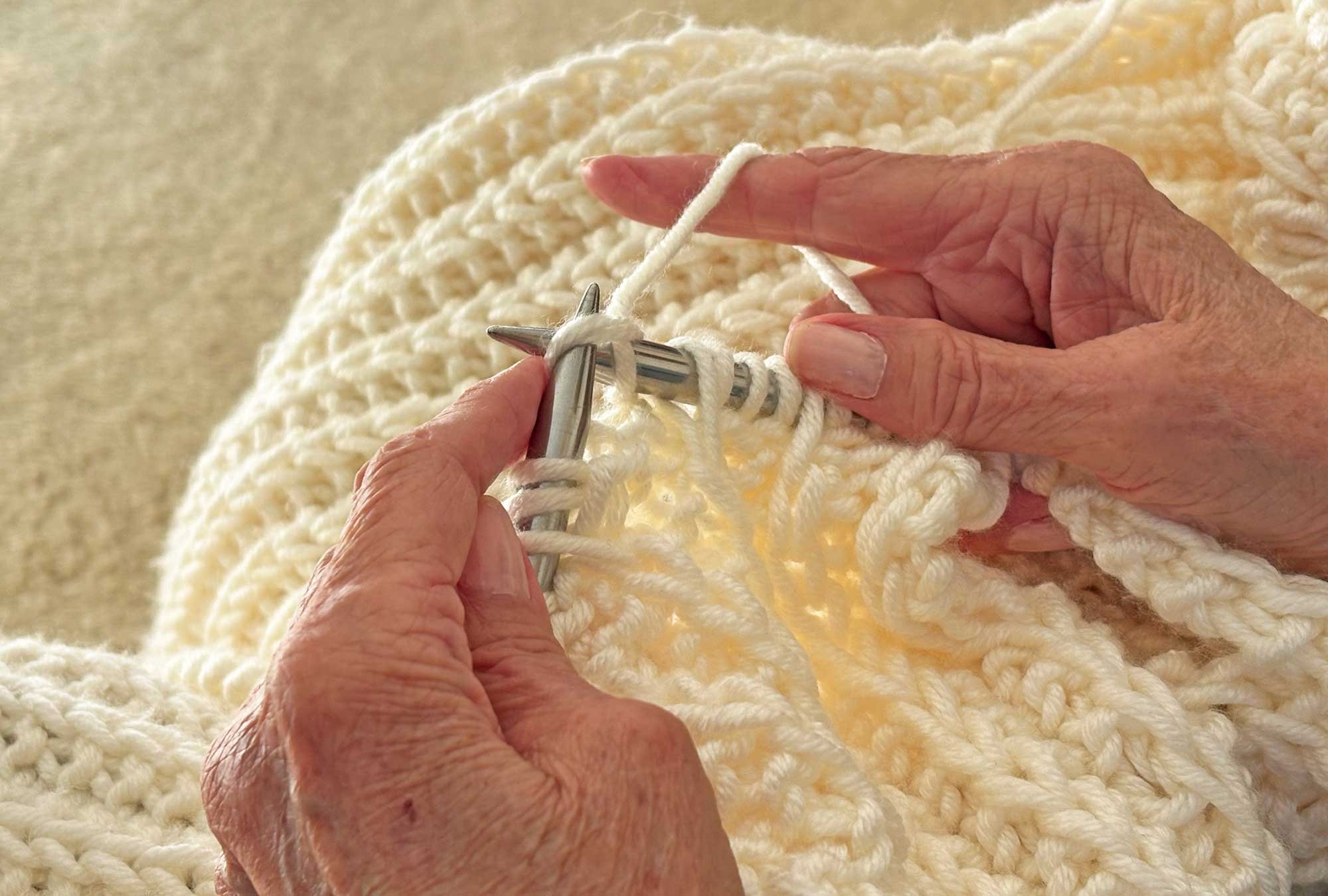 Project Knitwell: More Than a Knitting Lesson Image