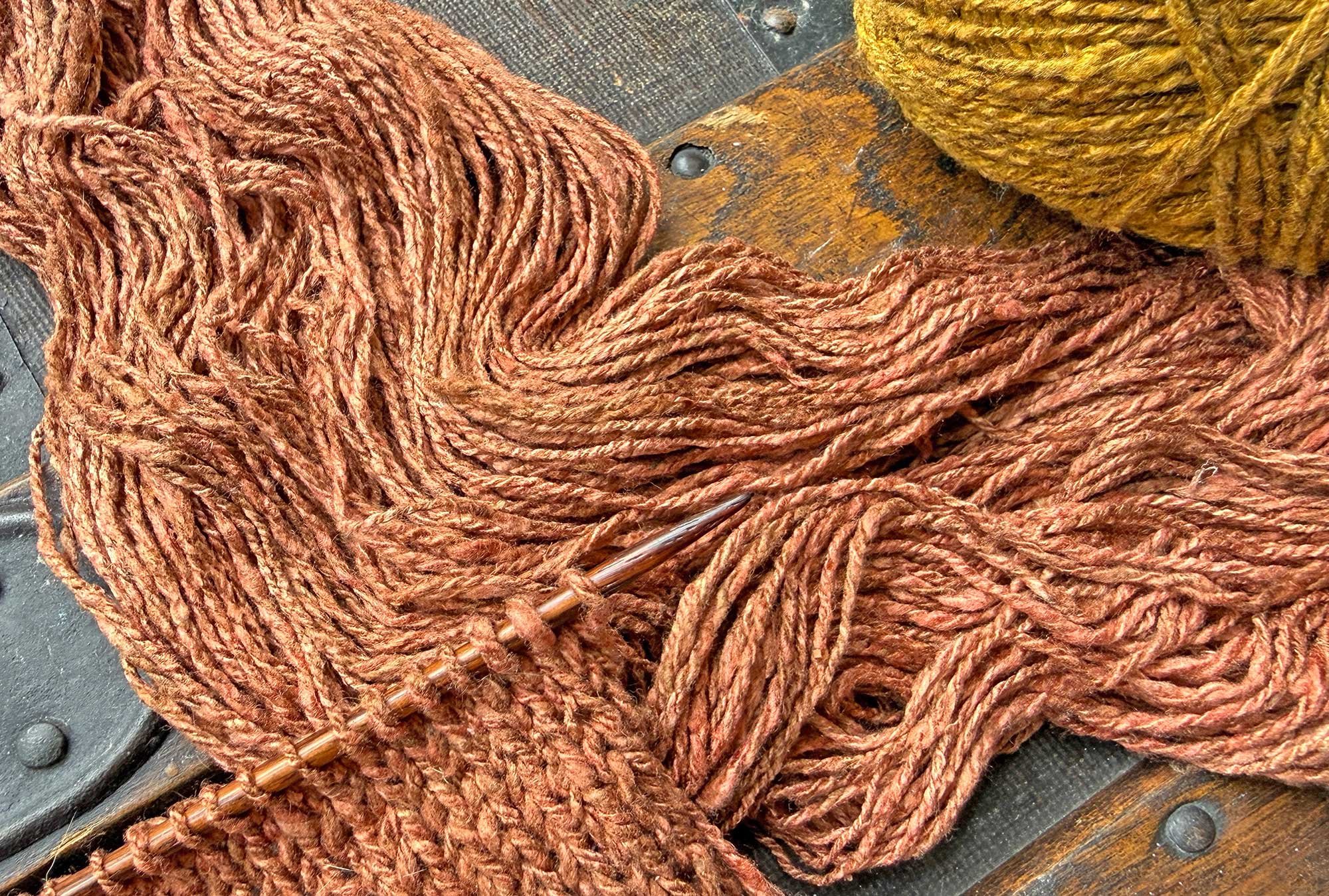 Knitting with Wild Silk: Cast On With Me Image