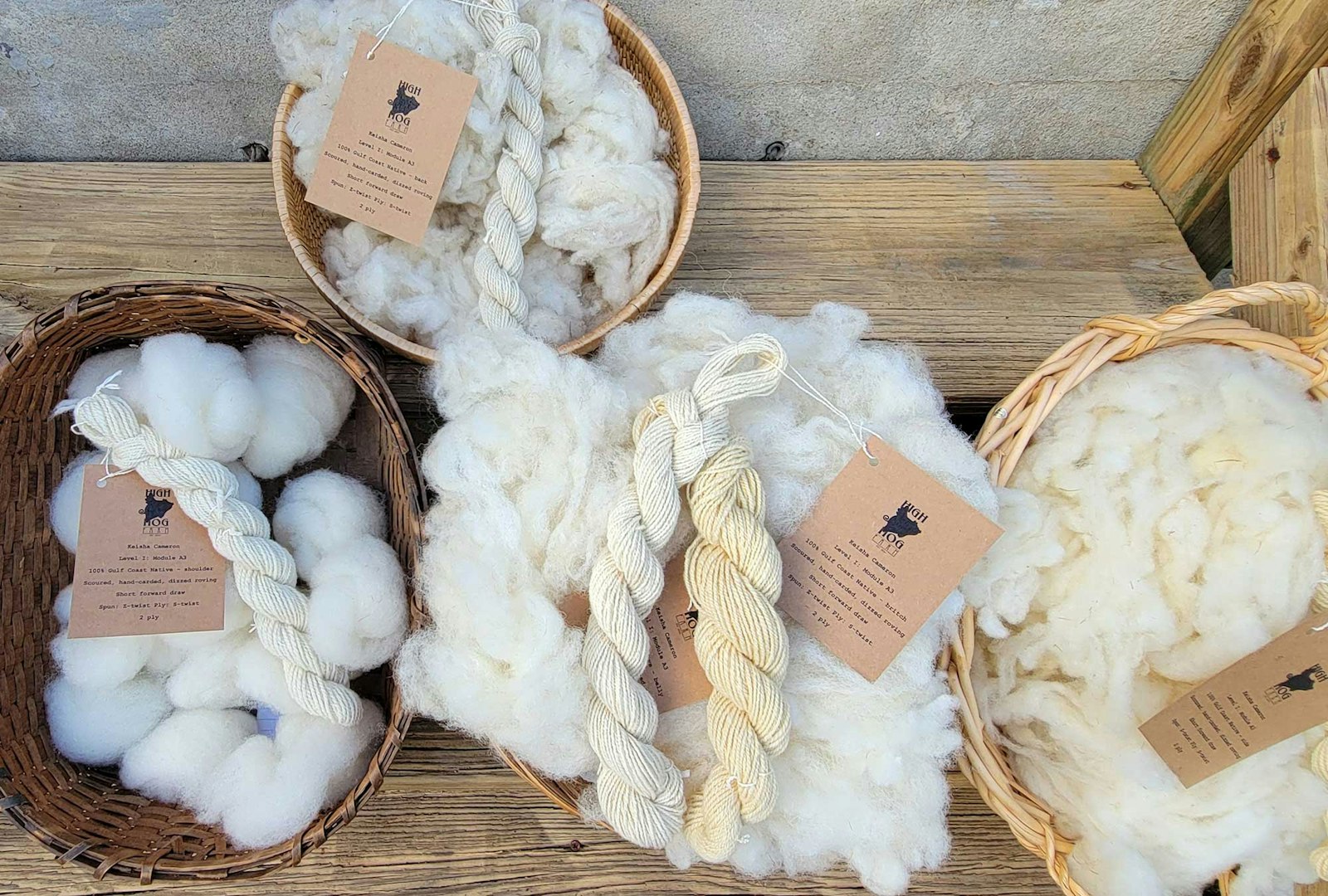 High Hog Farm: Growing Color, Raising Wool Primary Image
